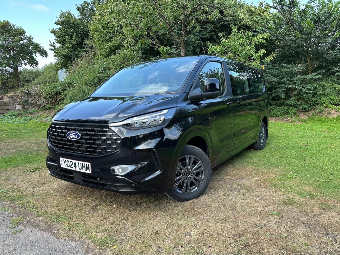 Luxury chauffeur car interior